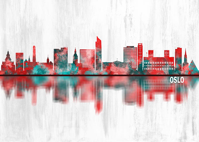 Oslo Norway Skyline
