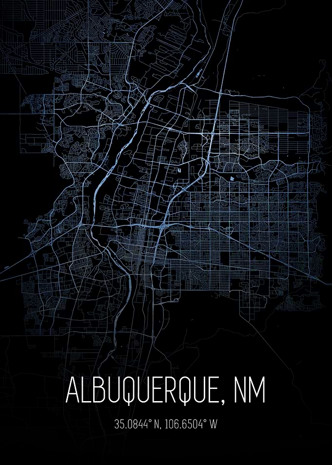 Albuquerque City Map