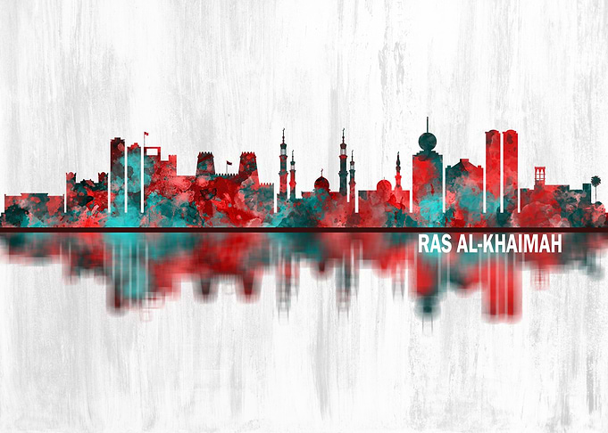 Ras AlKhaimah UAE Skyline
