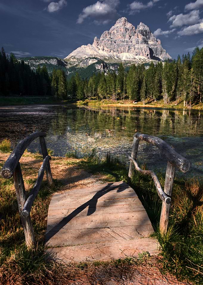 near lake misurina