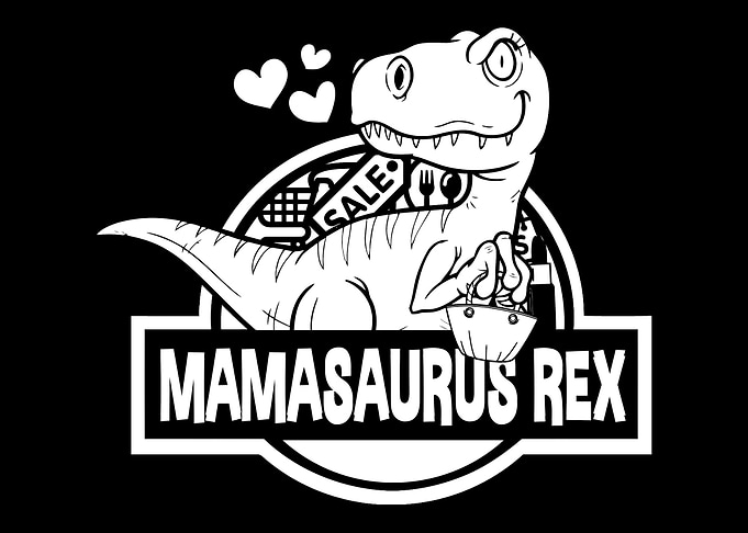 Mamasaurus Rex Geschenk