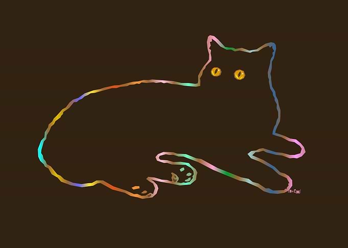 New Year Cat