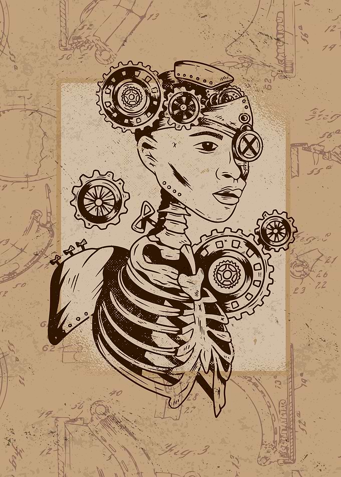 Steampunk Skeleton