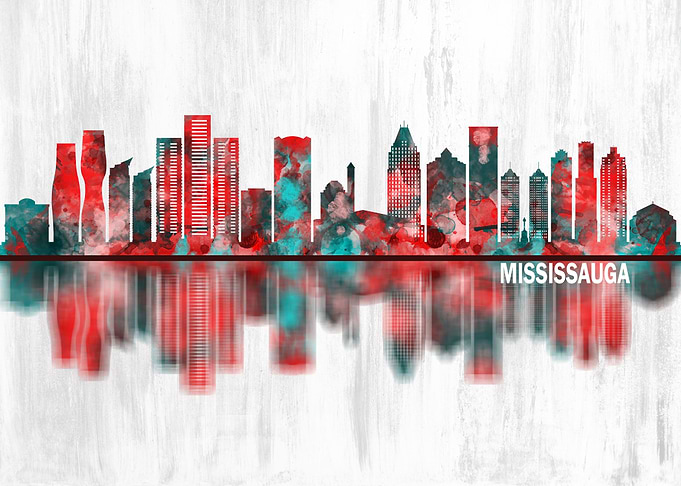 Mississauga Canada Skyline