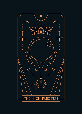 Tarot THE HIGH PRIESTESS
