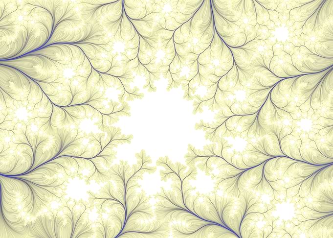 Abstract Flora Clean Lines