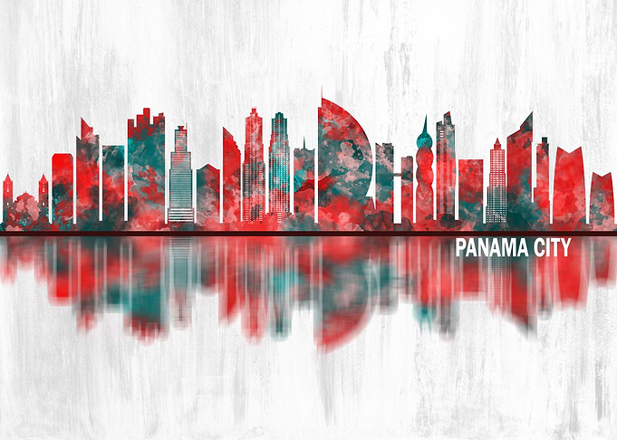 Panama City Panama Skyline