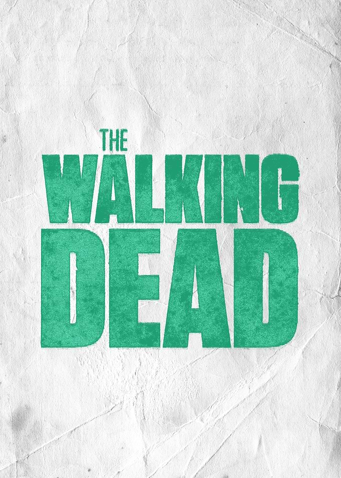 walking dead poster