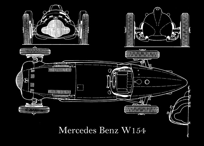 Mercedes Benz W154 1938