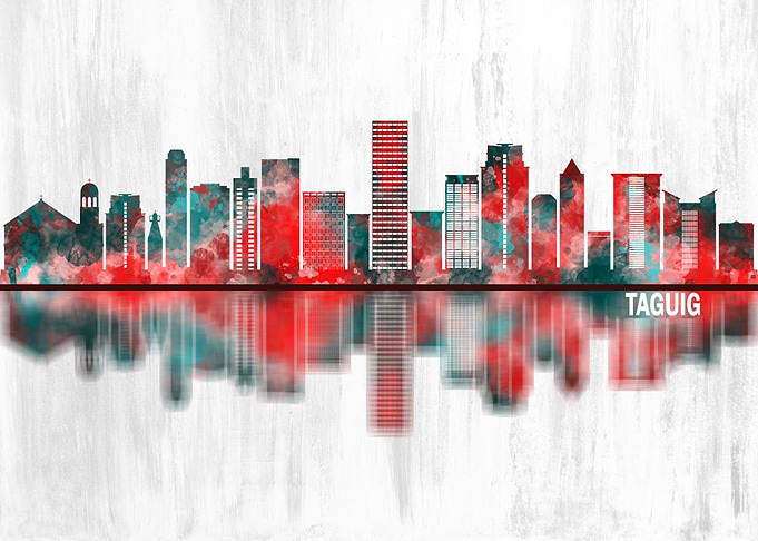 Taguig Philippines Skyline