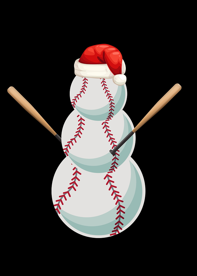 Basketball Snow Man