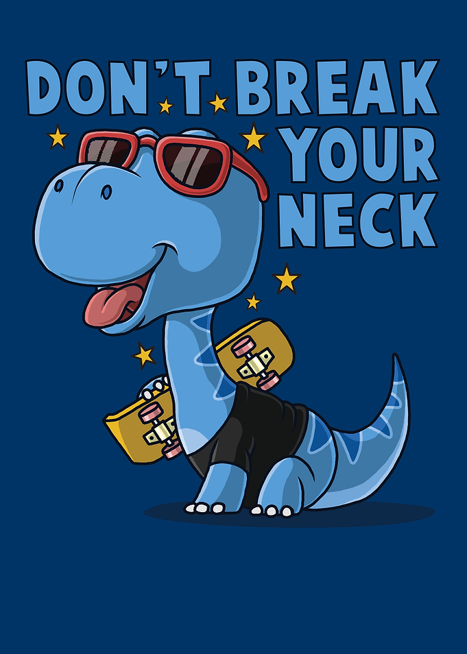 Skater Dino
