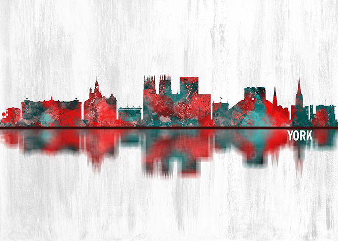 York England Skyline