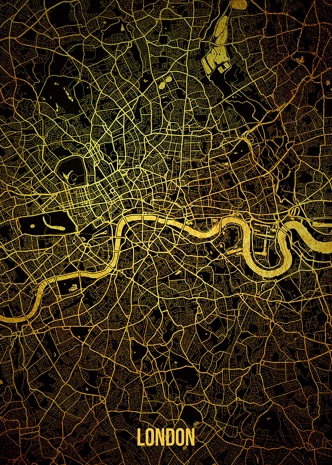 London gold map