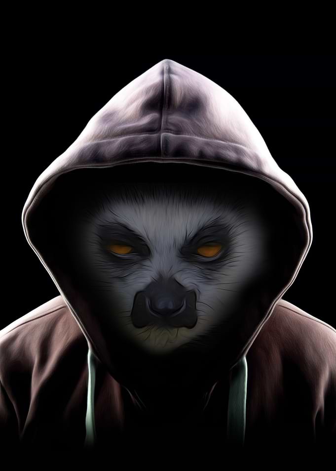 Hoodie Lemur
