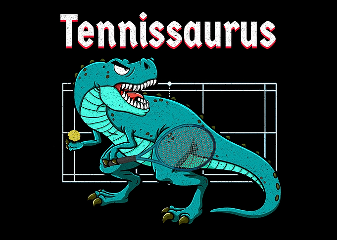 Dino Tennis Geschenk