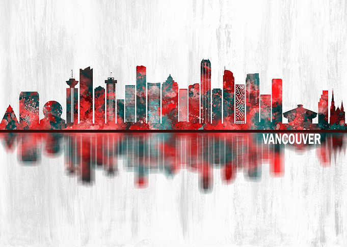 Vancouver Canada Skyline