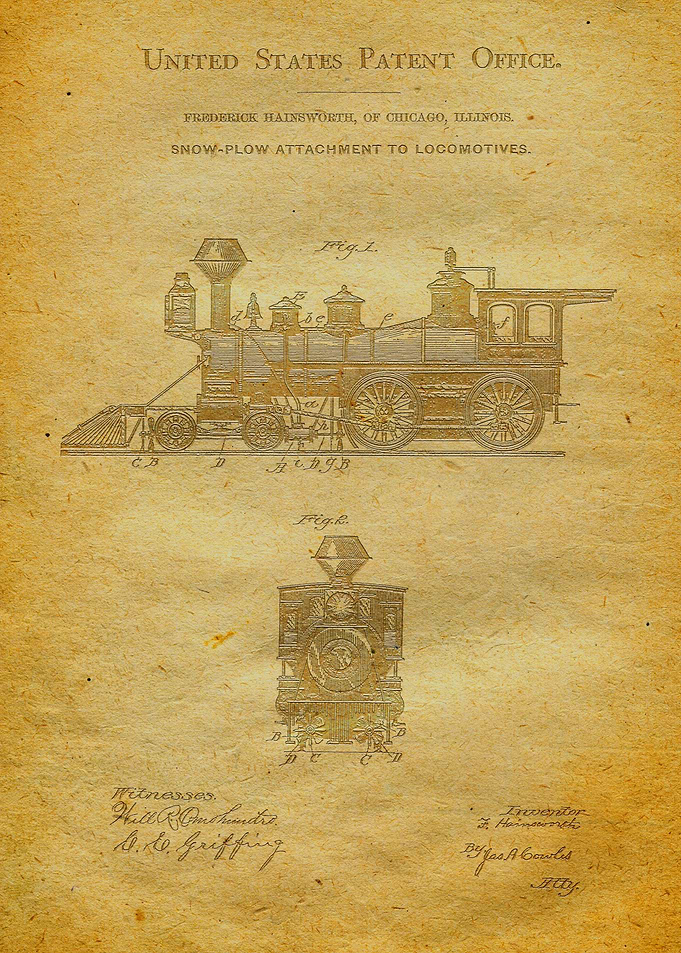 26 Snow Plow Locomotive P