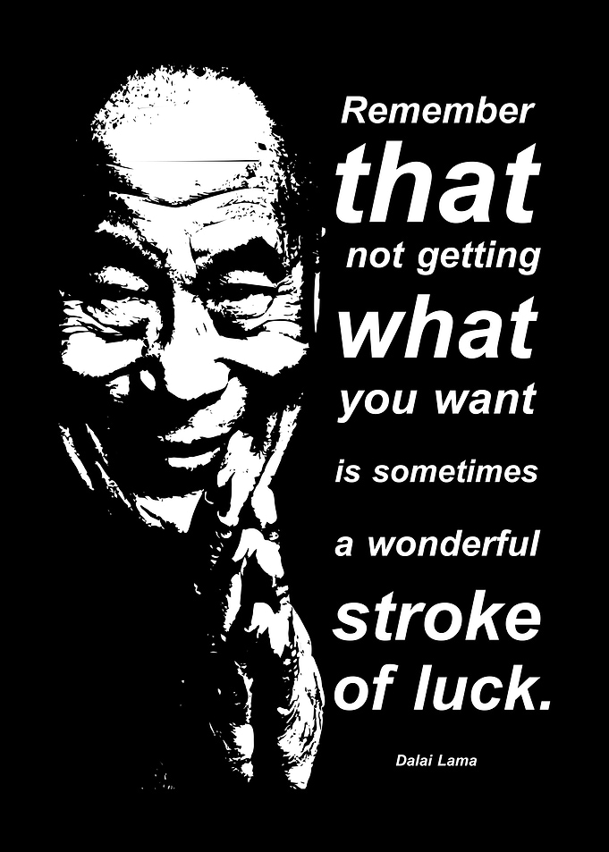 Remember that not getting