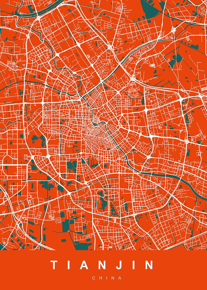 TIANJIN City Map China