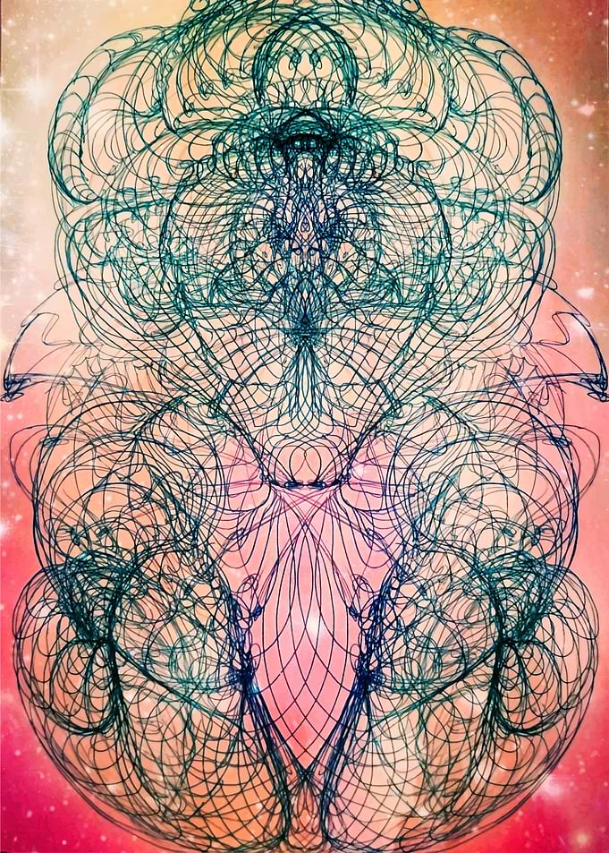 Abstract line art