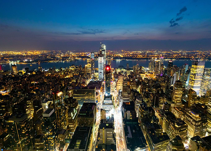 Night over Manhattan