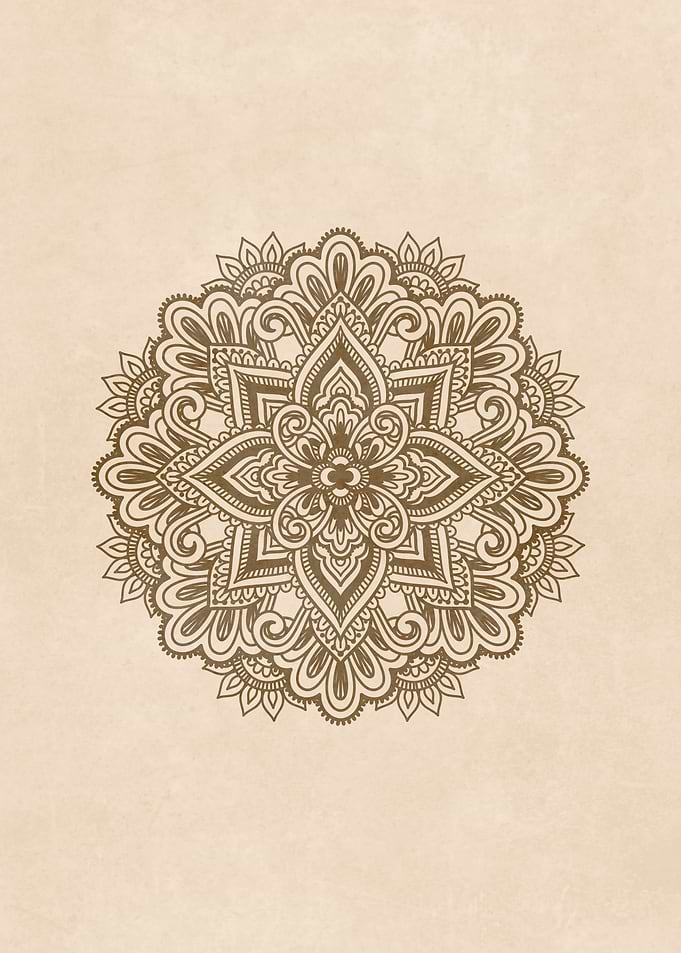 Brown Mandala