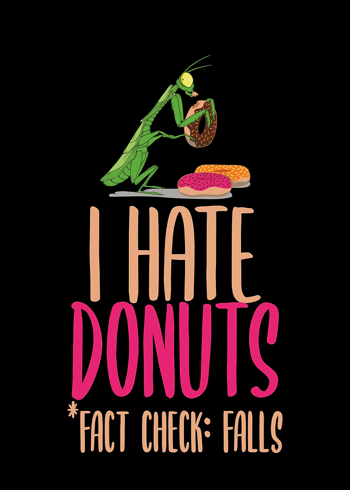 Donut Saying Funny Sarcasm