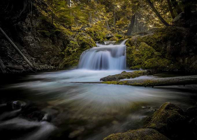 Green Waterfall