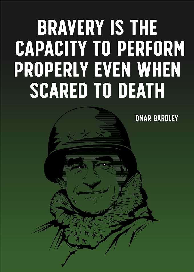 Omar Bradley quote