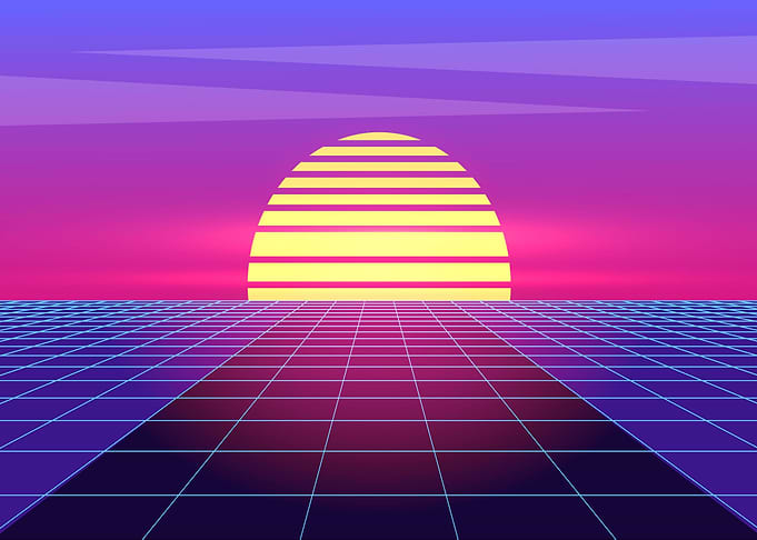 Neon sunset
