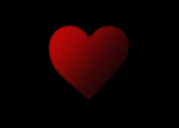Hearts beat one blur dark