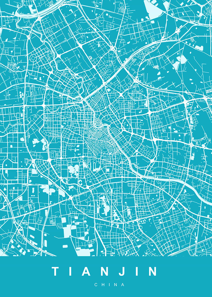 TIANJIN City Map China