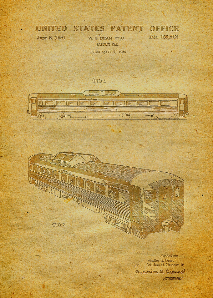 27 Railway Car Patent