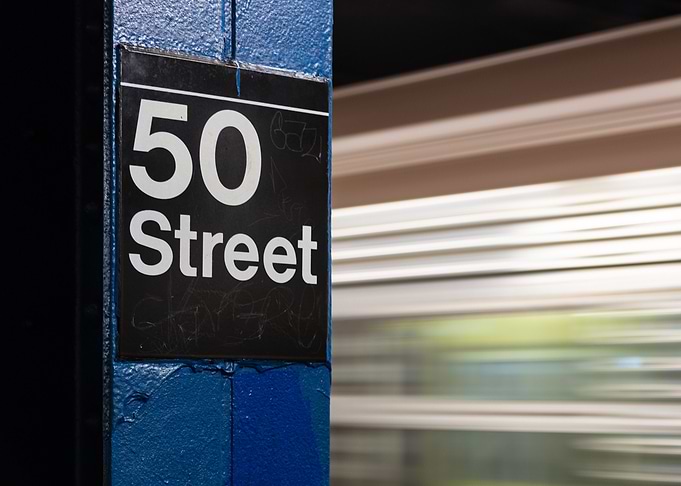 50 Street station