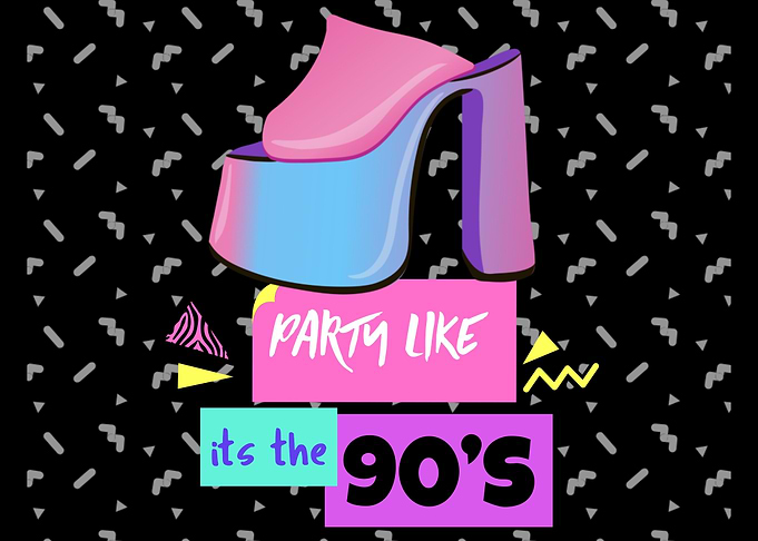 Platform Shoes 90s Retro