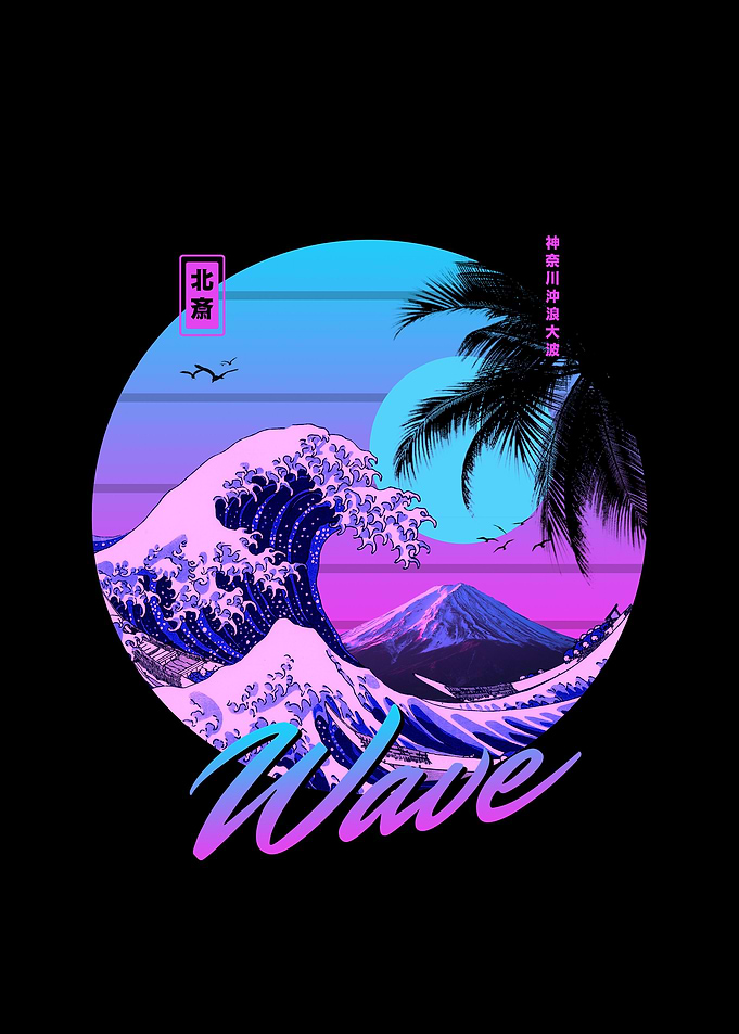 Fuji kanagawa wave