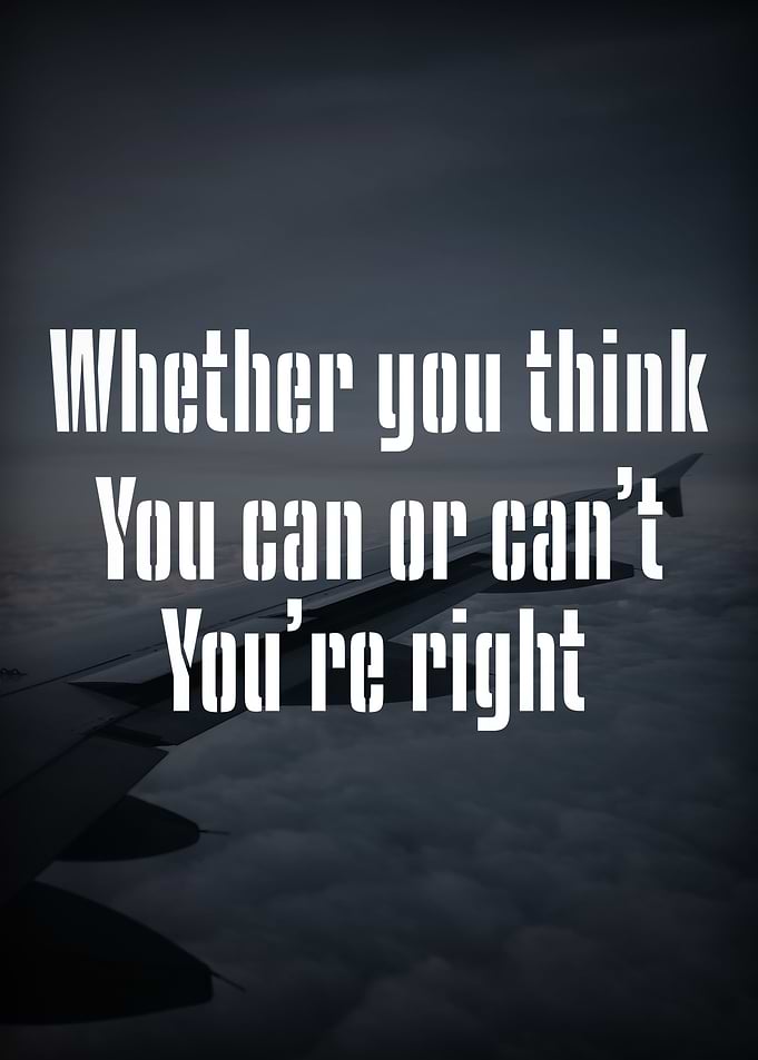 Inspirational speech