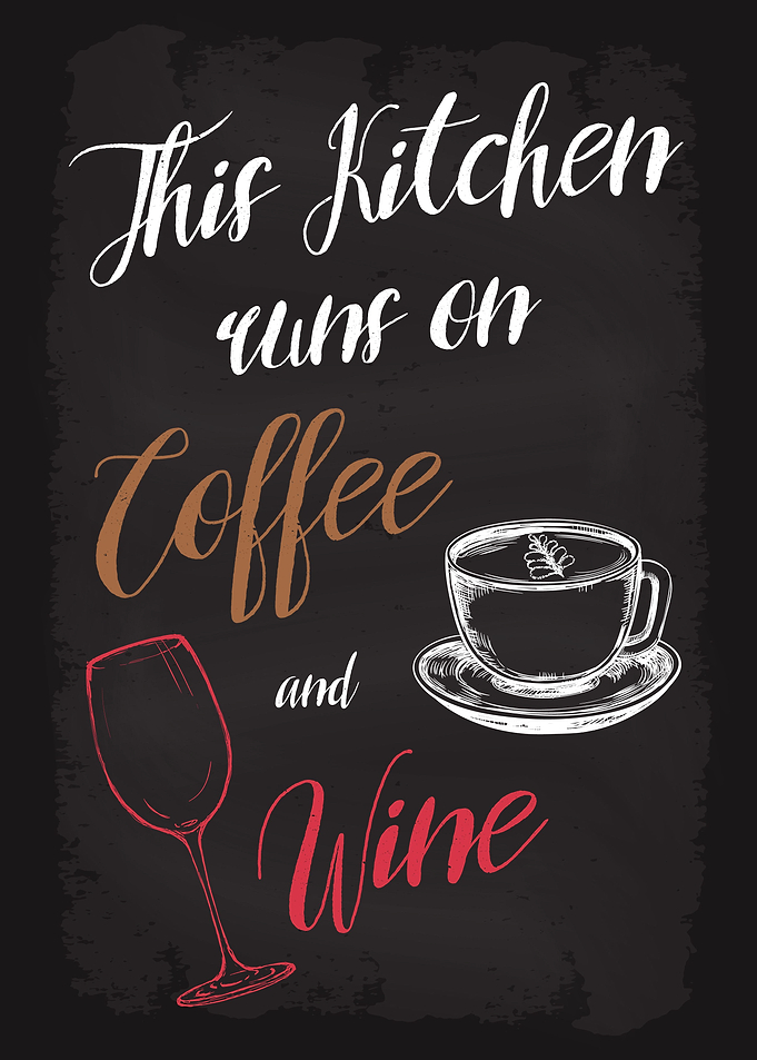 Kitchen Runs Coffee Wine
