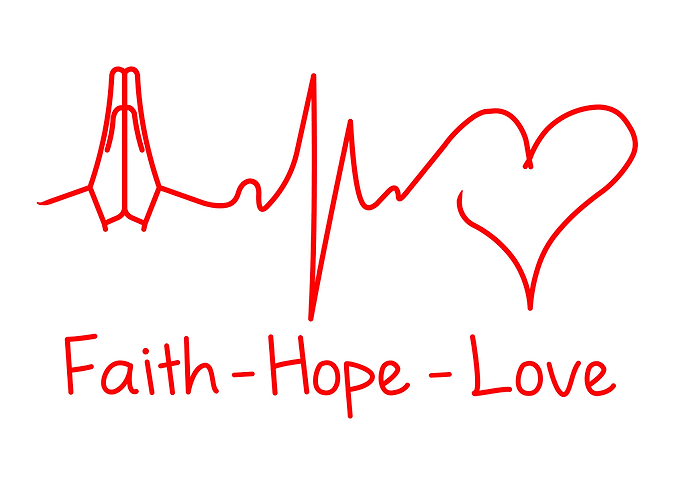 Faith hope and love