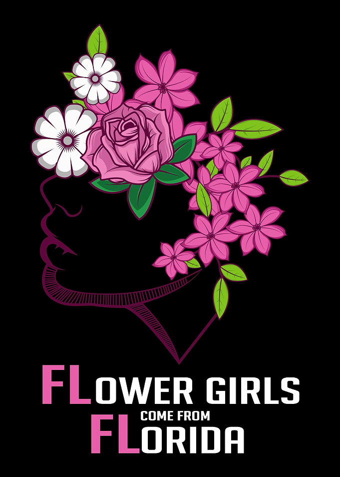 Girl Flower Florida Nature