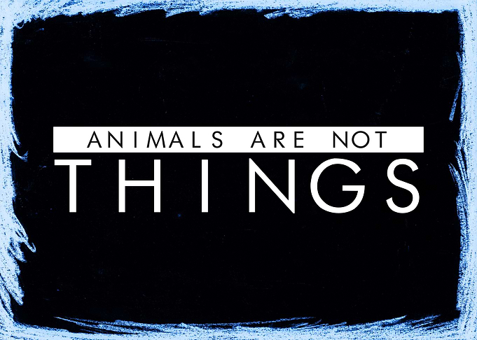 Animals are NOT Things