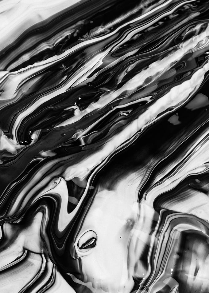 Abstract Black and White