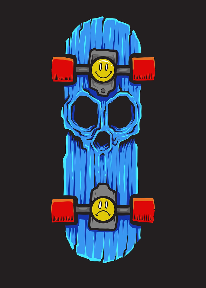 Zombie skateboard