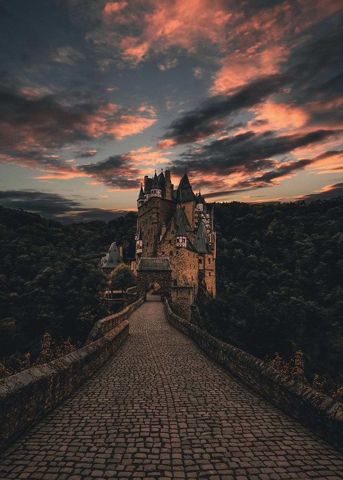 German Castle scene