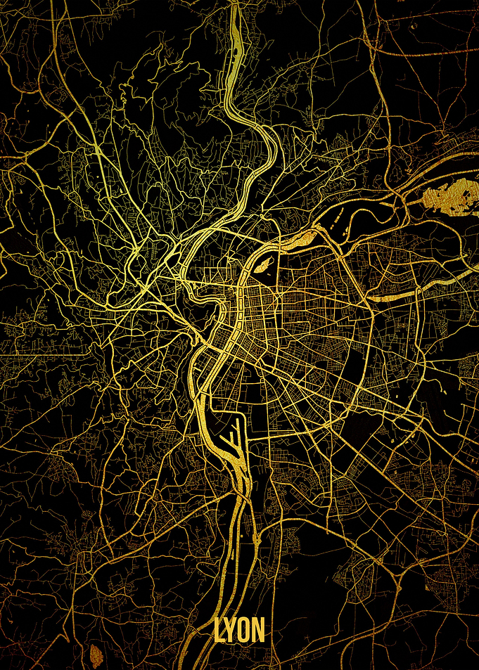 Lyon gold map