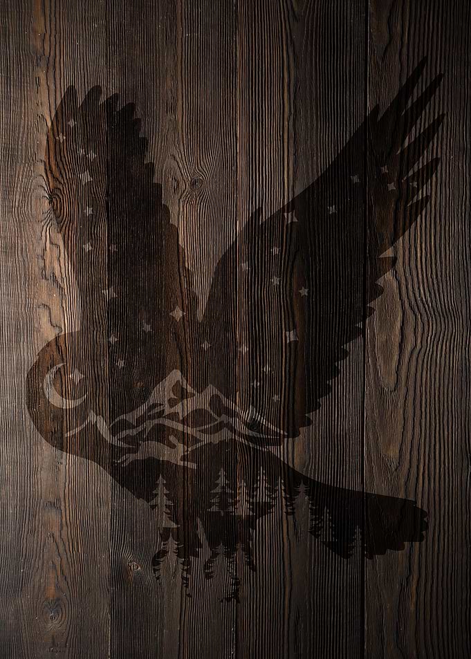 NATURE WOOD OWL