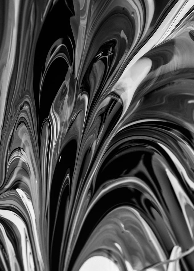 Abstract Black and White