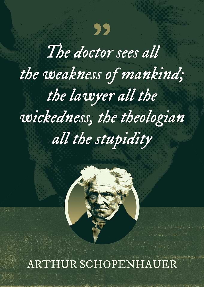 The doctor sees all the