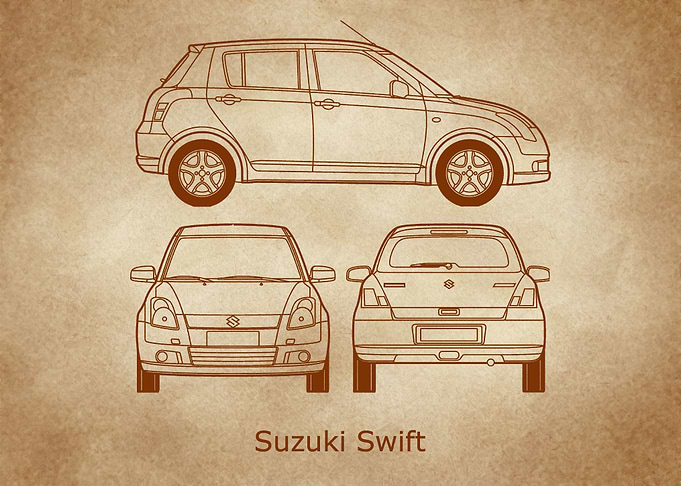 Suzuki Swift 2007 old